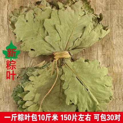 2026年新粽子叶山东干野生菠萝叶柞树槲叶大粽叶端午节诸城500g