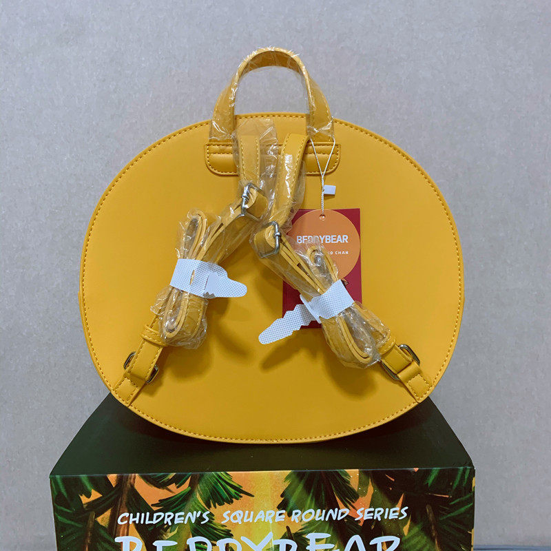 杯具熊樱桃小丸子书包方方圆圆系列幼儿园一年级男女宝宝双肩背包