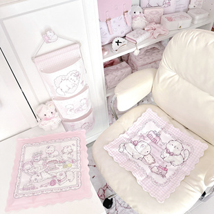 MG原创冰垫团团猫系列坐垫学生冰凉垫夏季 降温水垫办公室椅垫单人