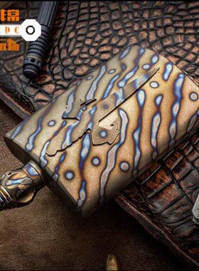 【非常玩物】美国MICROTECH微技术Marfione定制火烧钛酒壶