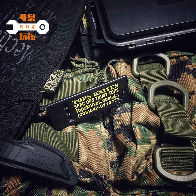 非常玩物美国tops knives 托普斯户外求生高频应急口哨塑料小口哨