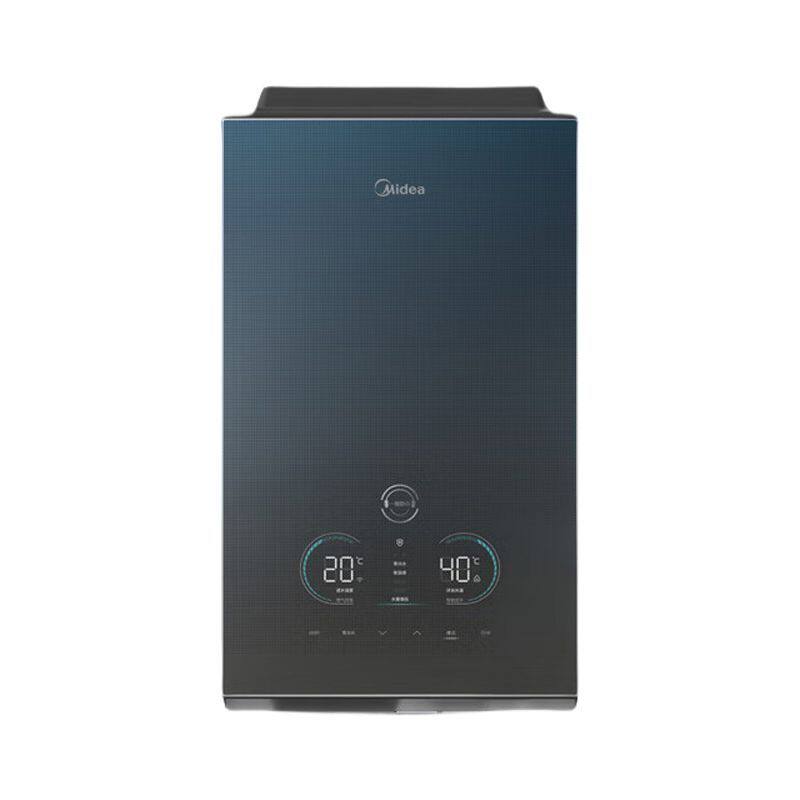 美的燃气热水器家用恒温16L零冷水智能变频即热式强排式天然气RX7