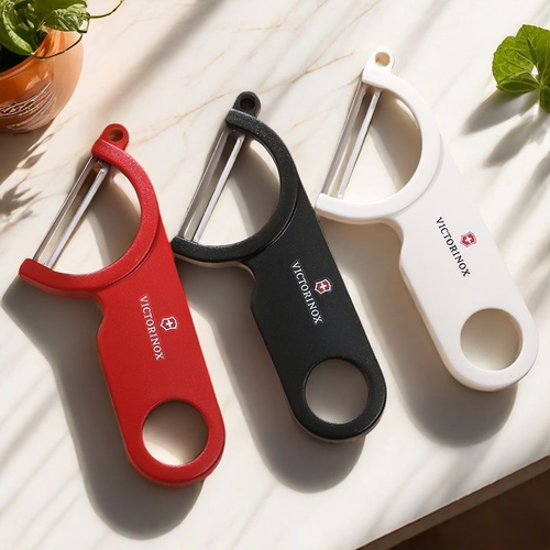 德国进口瑞士Victorinox软皮削皮刀家用刨皮刮皮水果土豆去皮神器