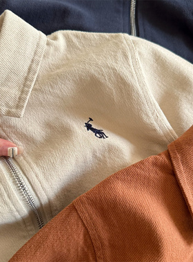 儿童外套2025春款男女童日系潮牌刺绣翻领夹克宝宝短款拉链衫