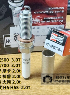 冠军火花塞REA6ZWYPB-1坦克500  700  3.0T  神兽 大狗 H6S  2.0T