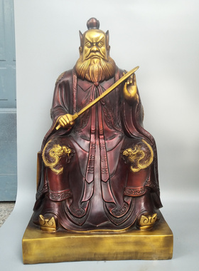 张天师张道陵铜像摆件大号高1米