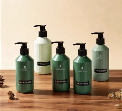 香格里拉酒店 沉木薄荷香洗发水护发素沐浴露润肤乳洗手液300ml