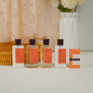 欧珑情柚独钟洗发水护发素沐浴露润肤乳50ml旅行洗护套装四季酒店