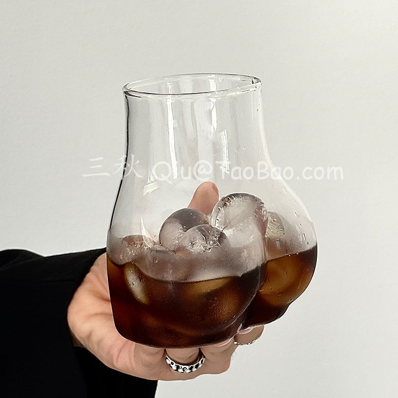 复古创意搞怪性感可爱屁屁玻璃杯