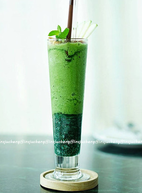 ins网红餐厅 高颜值玻璃杯 鸡尾酒杯 冷饮果汁杯 星空梦幻 饮品杯