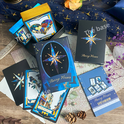 众星诗雷诺曼金色蓝色渡边卡牌