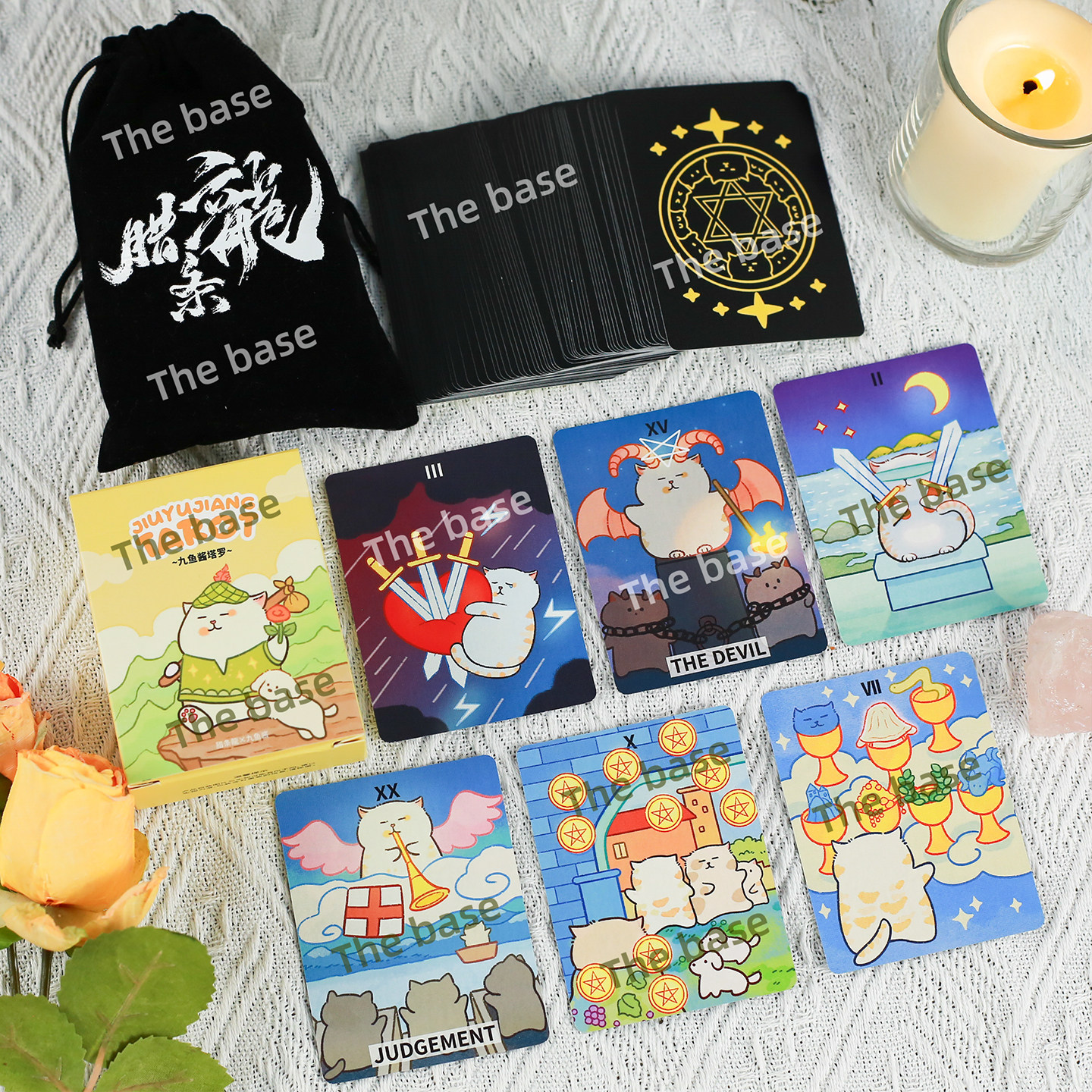 腊条龙正版九鱼酱塔罗牌