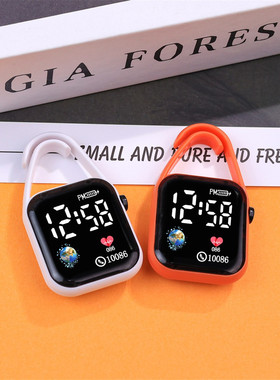 夜光电子表数字显示静音无声学生专用初中生高中生老人通用怀表