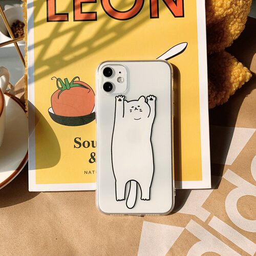 适用ins猫咪iphone16手机壳15pro11苹果17promax透明14软套13工厂