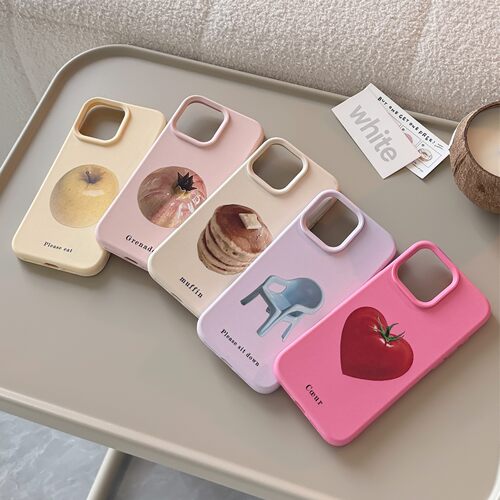 适用ins风水果苹果16pro max手机壳iphone17艺术个性14硅胶13软15