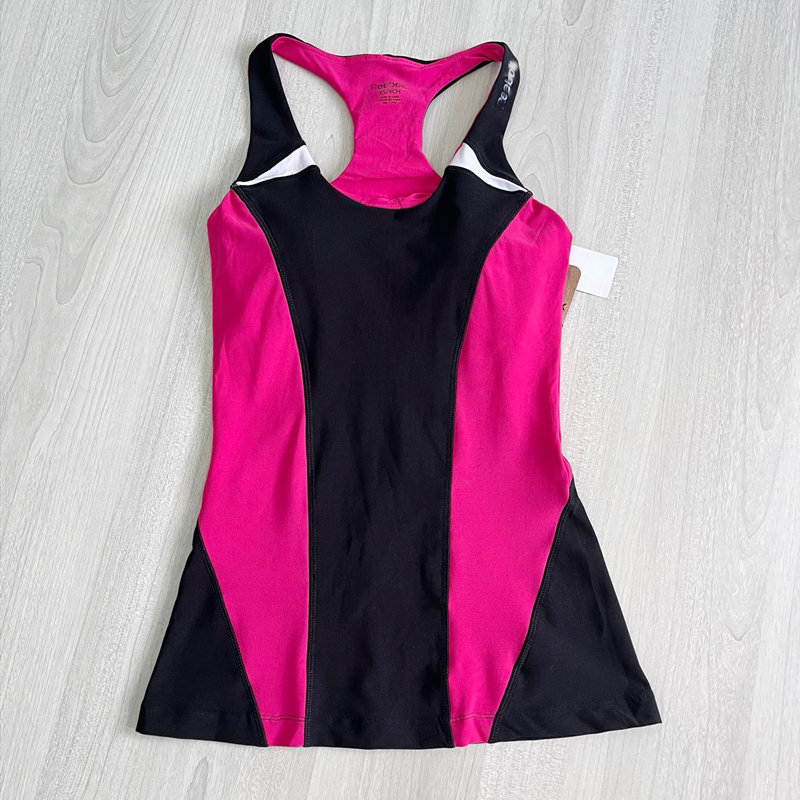 工字型瘦身女速干带文胸托运动瑜伽美背背心健身衣减防震跑步上衣