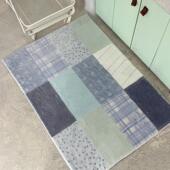 加厚仿羊绒地毯床边地毯地垫 海贝 why shop·歪店原创拼接