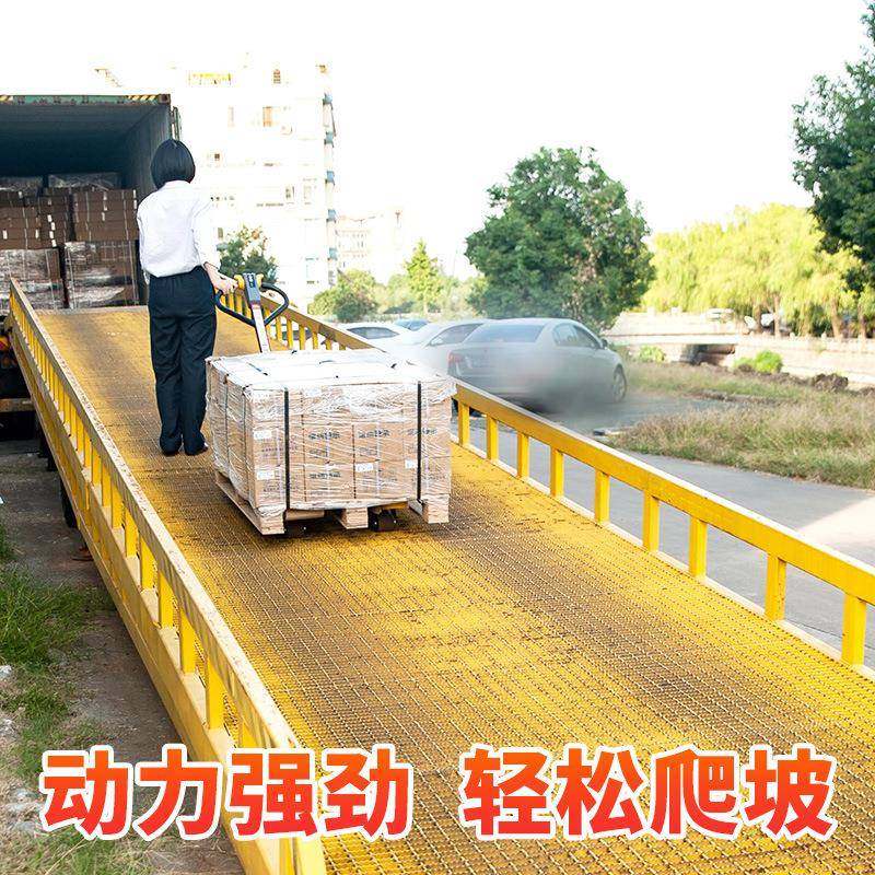 跨境电动叉车液全电动1.电压搬运车雷翼MII锂托盘厂车地牛家用工N