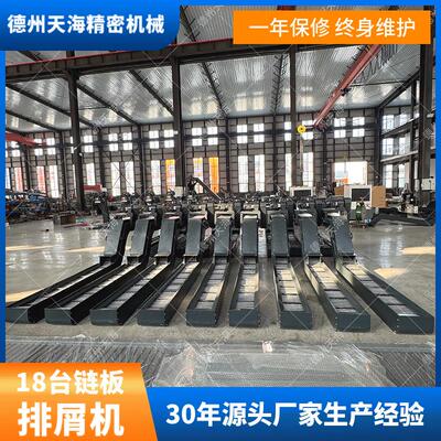 机床BWG输削器车间加工废屑排用机集中排屑全自动链板式铁削送机