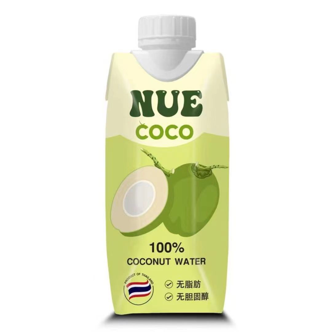 泰国进口NUE纽尔100%纯椰子水非浓缩还原果汁冰镇更好喝