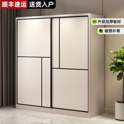 耐用推拉门儿童衣橱出租房用