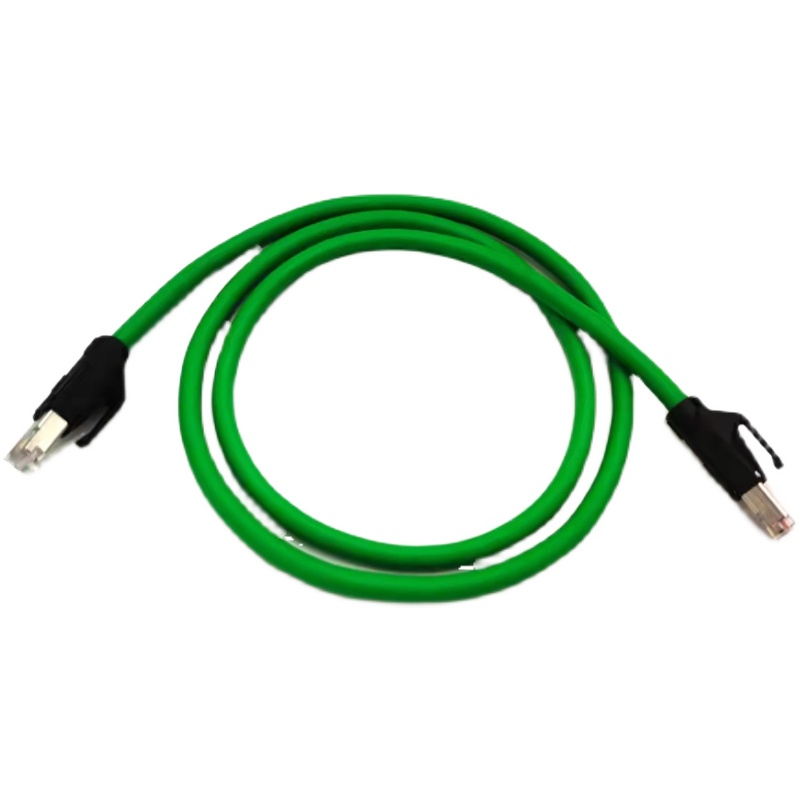 汇川伺服通讯EtherCAT总线S6-L-T04-0.3/1.0/3.0工业网线屏蔽高柔