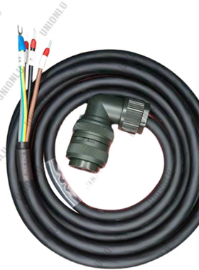 CAB-PWR100A-3M5M禾川伺服电机大功率850W-2KW动力连接线电源线