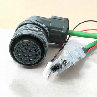 5.0 汇川SV660伺服编码 P121 T带抱闸电机B112动力线M111 器线S6