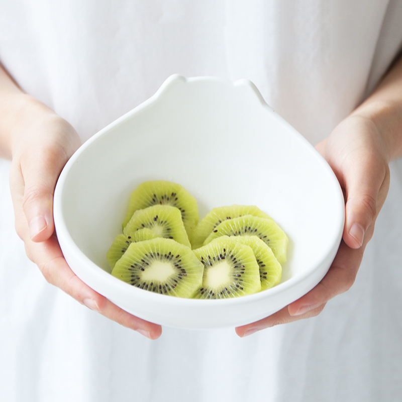 陶瓷猫碗佩格小猫双碗宠物食碗