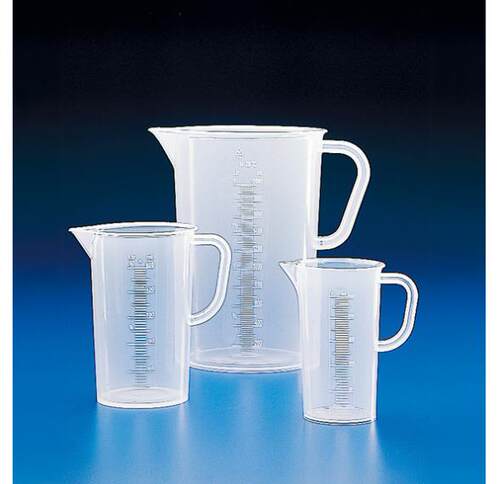 AS ONE计量器具试验器具耗材 玻璃树脂量器 高型量杯 BEAKER PP