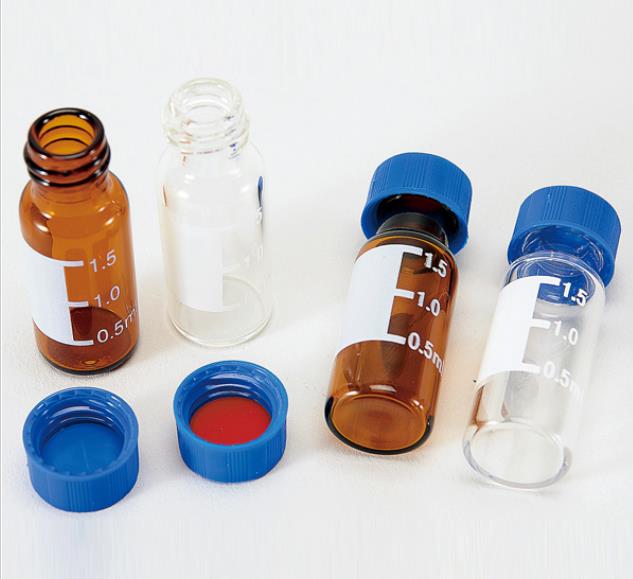 AS ONE生命科学分析食品检查 分析用品 2ml标准螺口进样瓶 VIAL