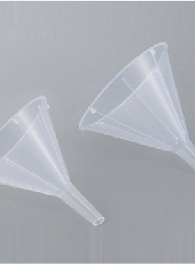 ASONE亚速旺实验室用品耗材设备工具 器材 经济型PP漏斗 FUNNELS