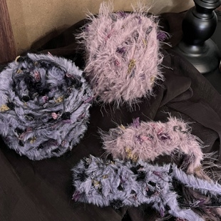 Dengd 巴洛伊甸园 毛线团邓邓特色手混线手工diy钩编织围巾帽子线