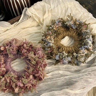 Dengd 发圈线材 复古邓邓手混线手工diy钩针编织大肠发圈材料送礼