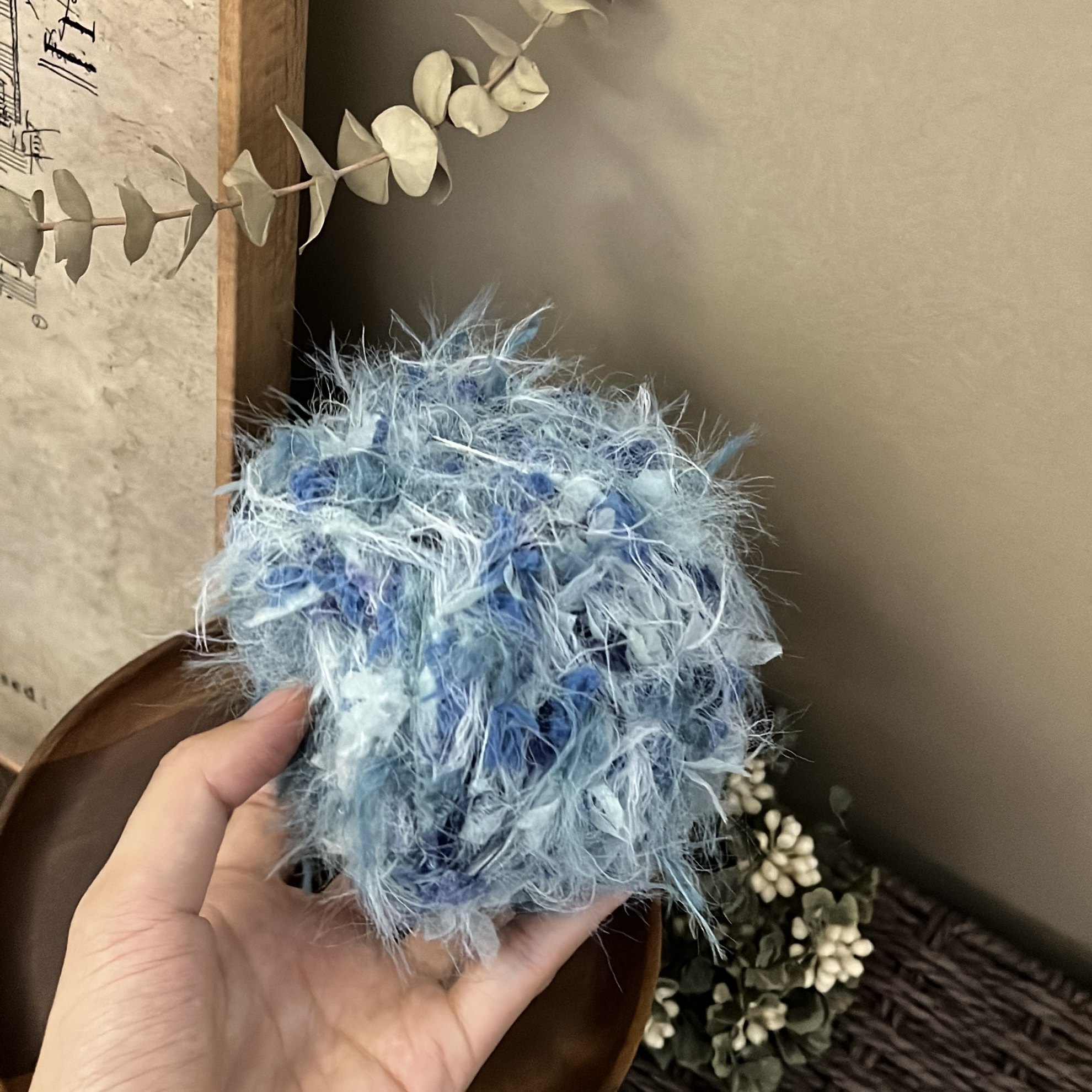 姑苏小调DENGD手混线特色毛线手工编织DIY包包饰品配线团钩织材料