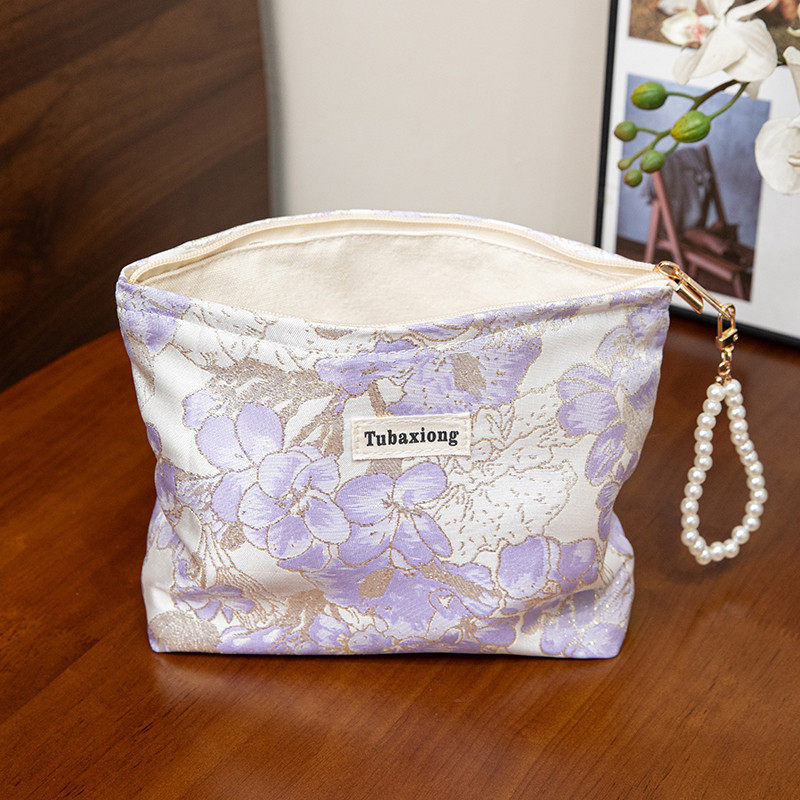 2026新款化妆包女便携式大容量小号旅行袋洗漱内胆包卫生巾收纳包