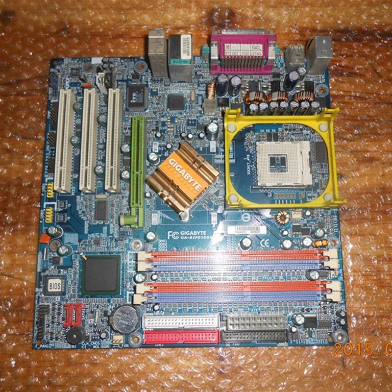 GA-8IPE1000MK 技嘉865PE小主板4条内存槽有2个COM口成色新