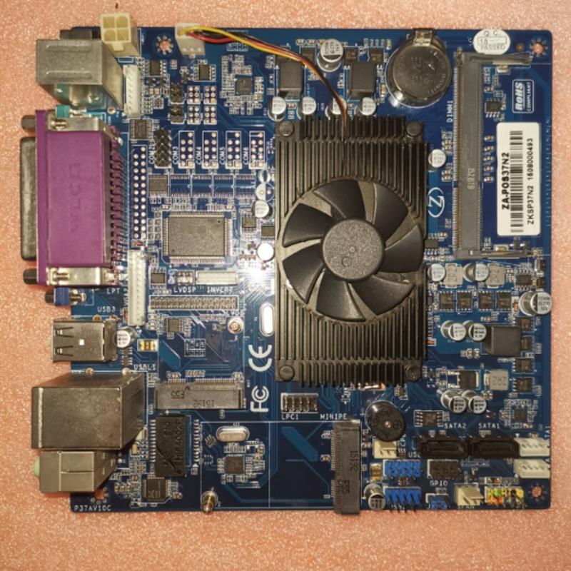 ZA-POS37N2 1037U 收银机主板双屏触摸屏一体机主板12V供电