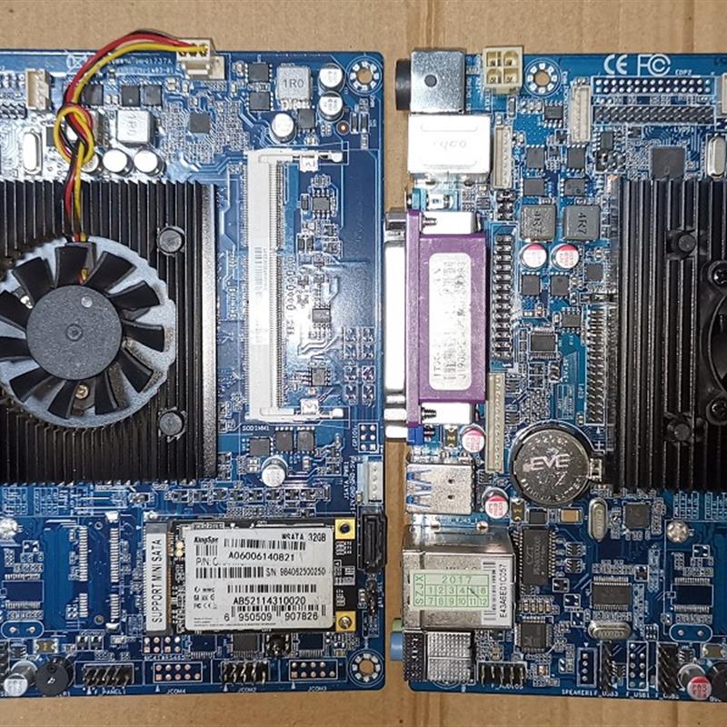 ITX-J1900P-2CLV 主板 触摸一体机收银机主板 DDR3内存 集成4核