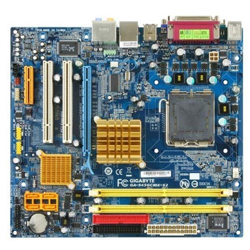 拆机技嘉GA-945GCMX-S2全集成小板带PCI-E775针主板