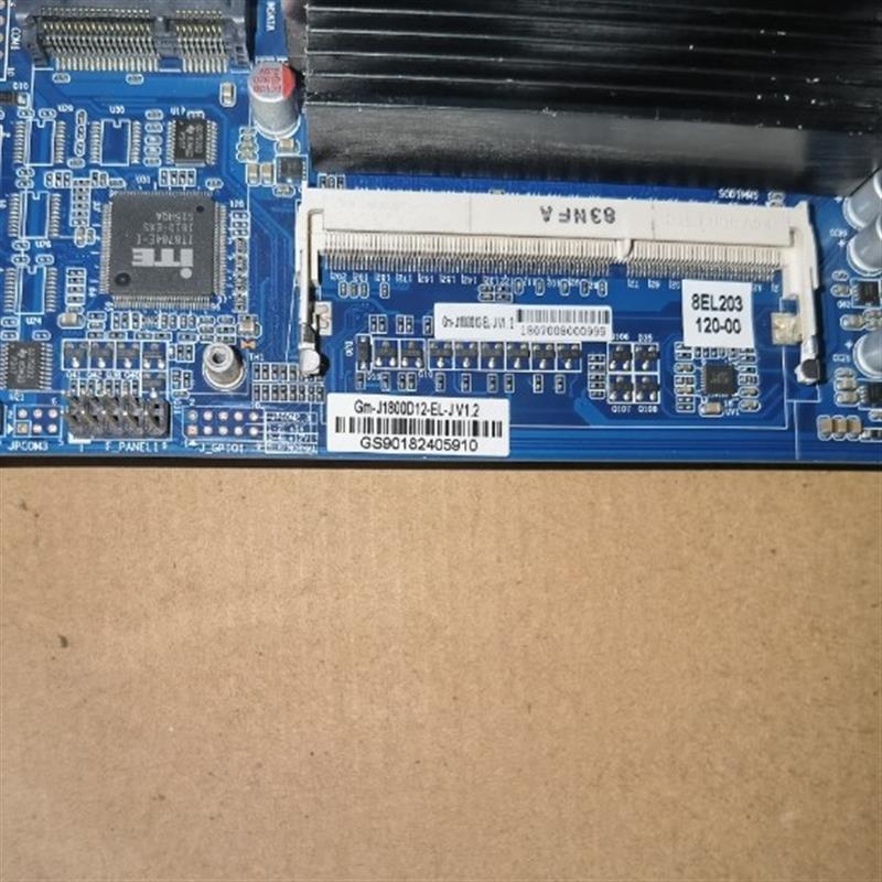 J1800收银工控一体机主板GM-J1800D12-EL一体机收银机主板 LVDS