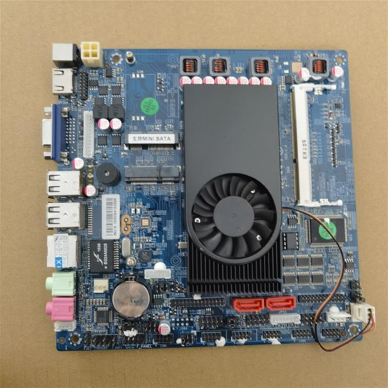 ITX-1037T-2U 1037U工控机 广告机 收款机下载机 单千兆6COM 超薄