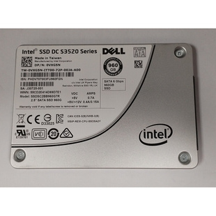 SSDSC2BB960G7R 960G 0VXG5N 提供测报 SATA 服务器固态SSD