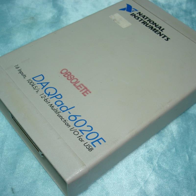 二手美国正品NI的DAQpad-6020E 通讯/信 数据采集卡 盒