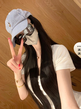POET WONG【美女日常Tee】包好穿的  修身不紧身显瘦圆领短袖百搭