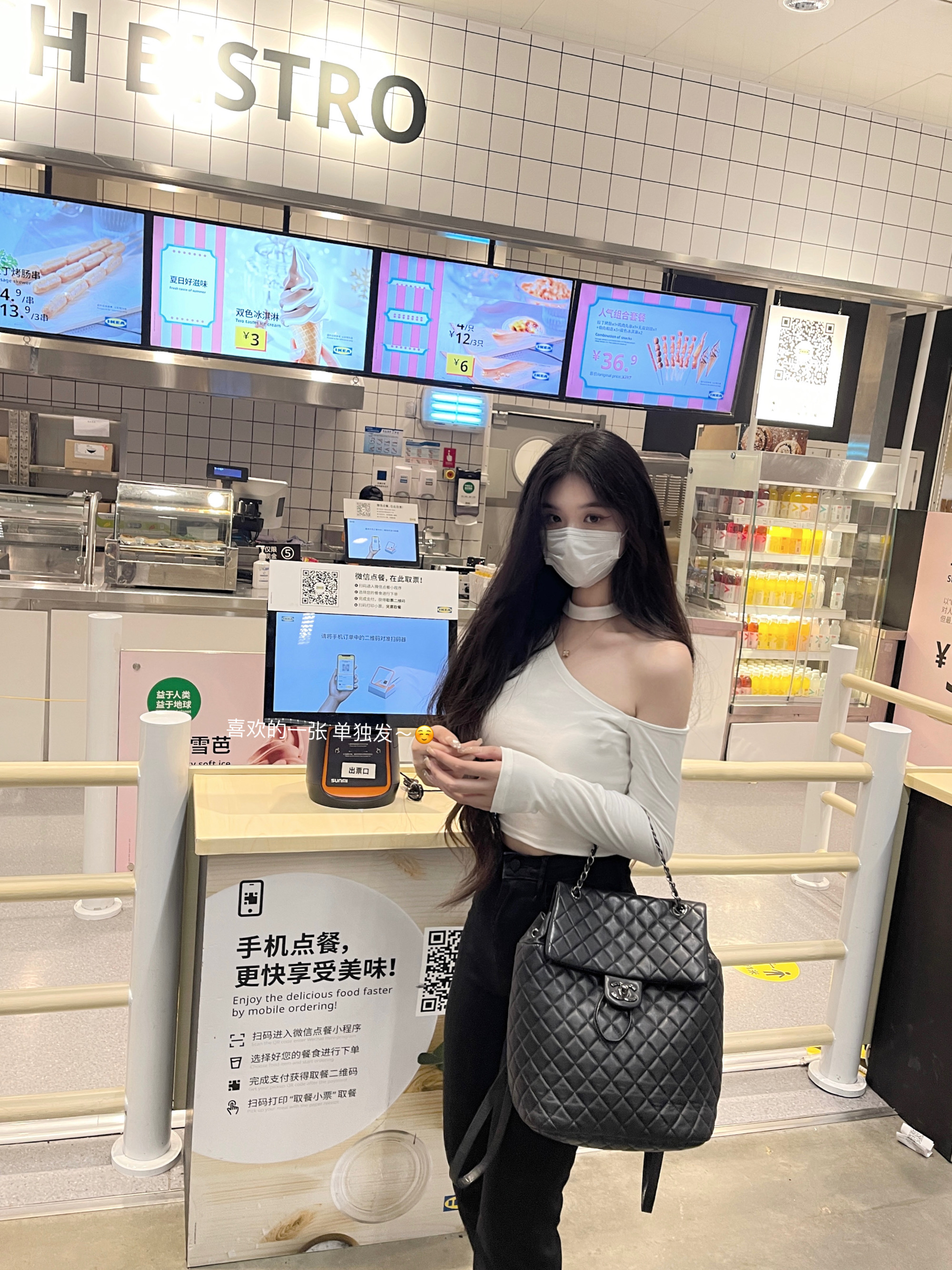 版型绝!韩系美人斜肩上衣百搭款