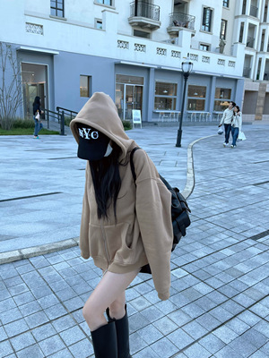 力推bi入百搭风三色加厚秋冬卫衣