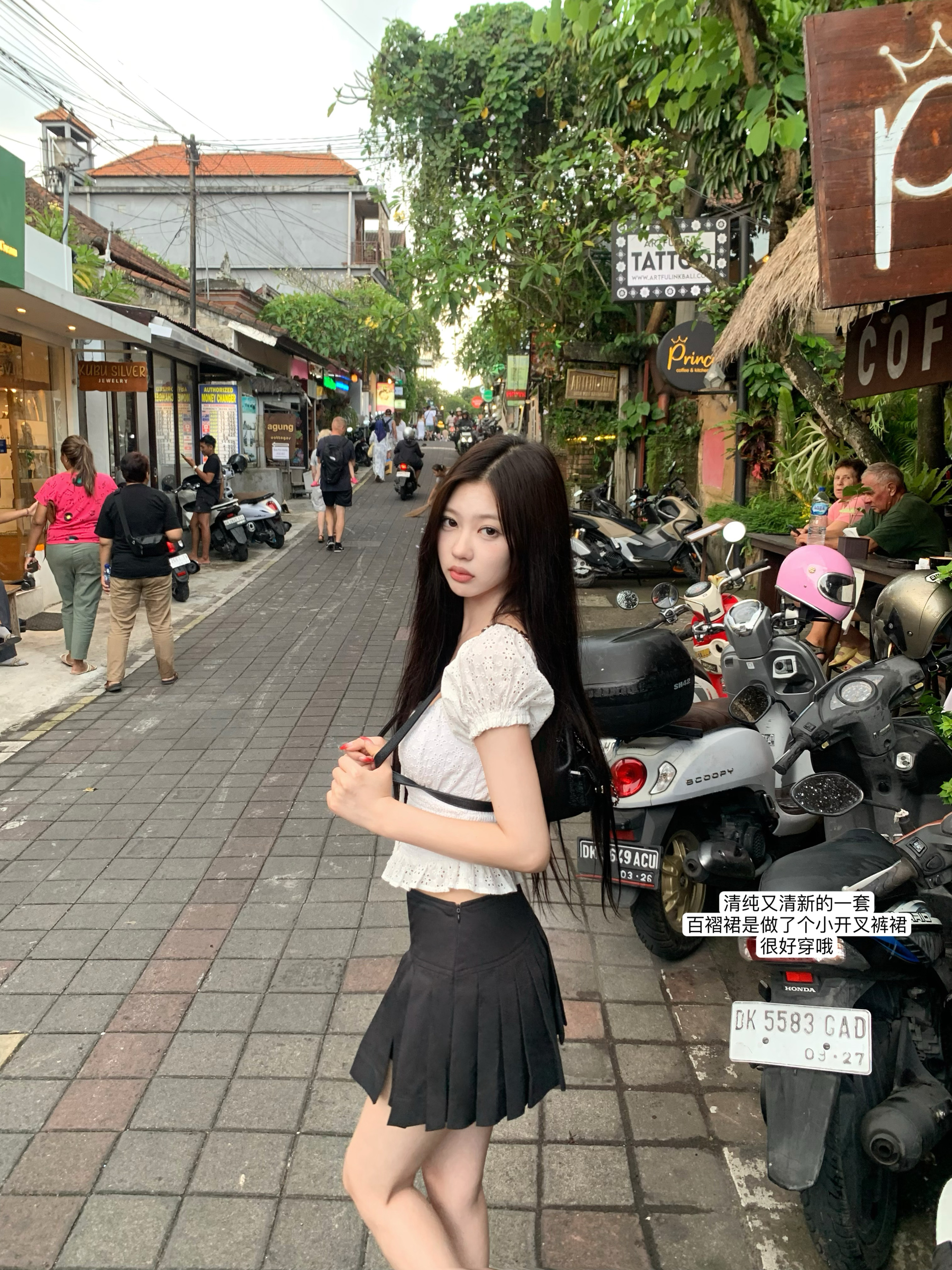 【七折清仓】盛夏园游会版型Chao正!显瘦百搭防走光百褶裙短裙