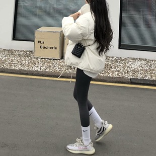 【七折清仓】人手bi备～瑜伽裤显瘦外穿打底裤鲨鱼裤微绒弹力裤