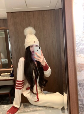 POET WONG【松弛存在】羊毛羊绒混纺拿手T*b开衫百搭实穿毛衣外套